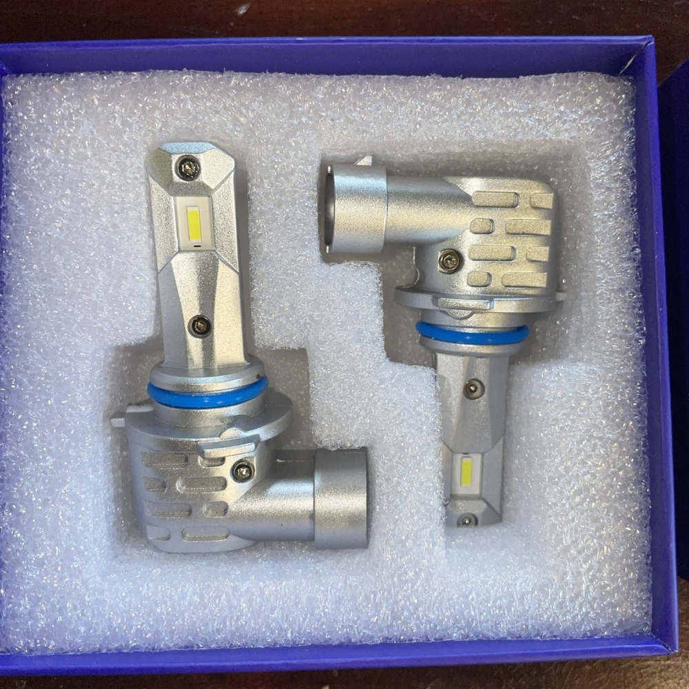 AutoOne LED Fog Light‎ Pair 9005 HB3 6000K Bright White LBK272303 Dc 9-30V IP67